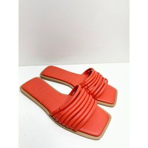 Dolce Vita Shoes Womens Size 7 Coral Nyx Slip On Flat Sandal